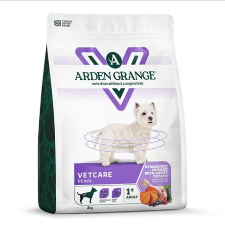 Arden Grange 2kg Chicken & Sweet Potato VetCare Renal Dog Food - Old Railway Line Garden Centre