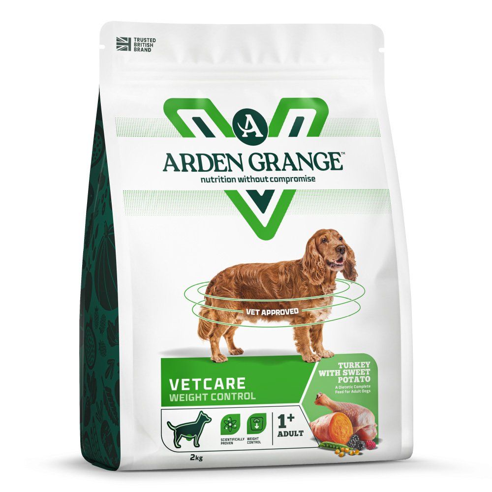 Arden Grange 2kg Turkey & Sweet Potato Weight Management Dog Food
