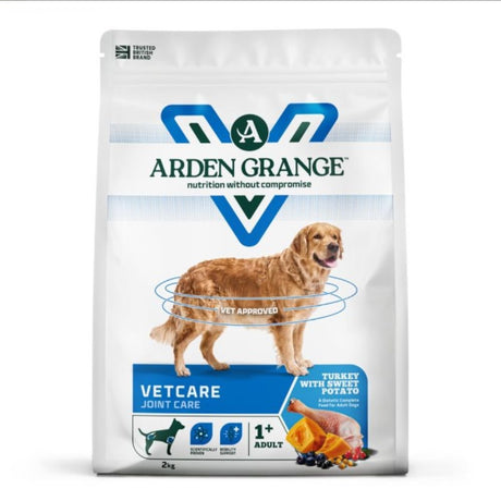 Arden Grange 2kg Turkey & Sweet Potato VetCare Joint Care Dog Food - Old Railway Line Garden Centre