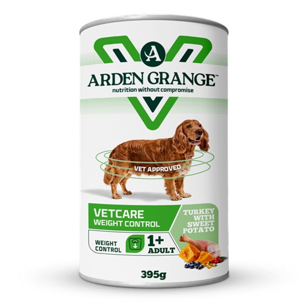 Arden Grange 395g Turkey & Sweet Potato Weight Control Wet Dog Food - Old Railway Line Garden Centre