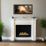 Artko 110cm Hand FInished 'Amber Afternoon' Framed Print by M. Torelli