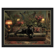 Artko 110cm Hand Finished 'Lounging Panther' Framed Print by Artko Designs - Old Railway Line Garden Centre