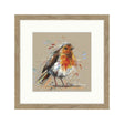 Artko 26cm 'Round Robin' Framed Print by Ashley Saunders - Old Railway Line Garden Centre