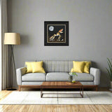 Artko 39cm Hand Finished 'To The Moon And Back' Framed Print by Quinn Russell