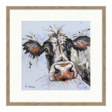 Artko 42cm 'Curious Cow' Framed Print by Ashley Saunders