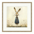 Artko 42cm 'Stick Leg Rabbit' Framed Print by Lucy Hart - Old Railway Line Garden Centre