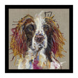 Artko 43.5cm Hand Finished 'Spaniel' Framed Print Louise Luton - Old Railway Line Garden Centre