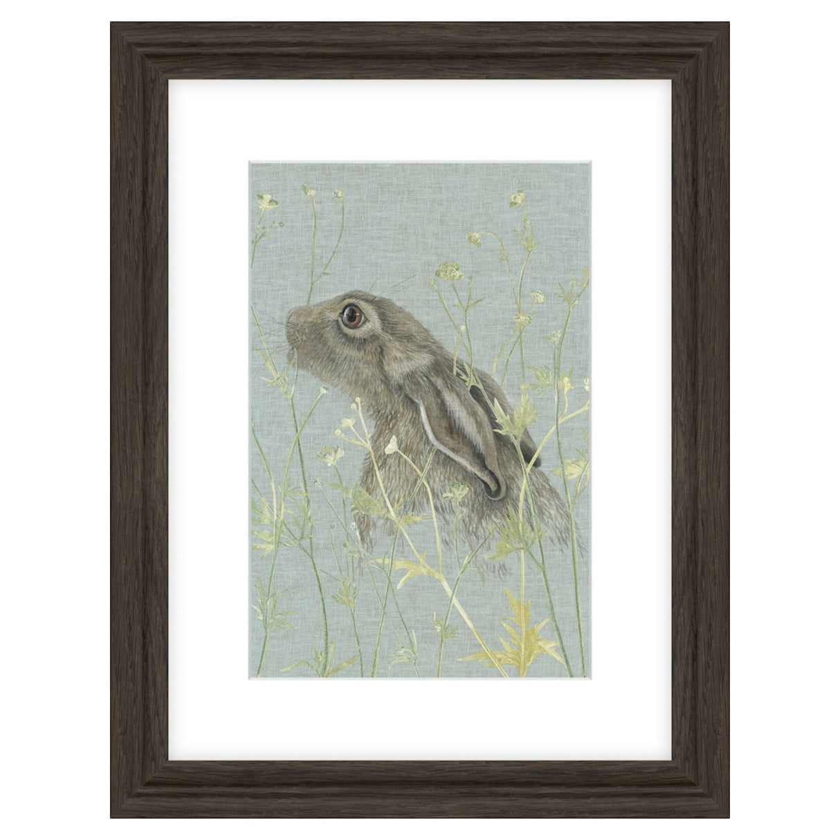 Artko 45cm 'In The Meadow Mist II' Framed Print by Jade Taylor