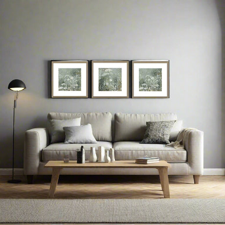 Artko 55cm 'Wild Sage Meadow I' Framed Print by Charlotte Oakley