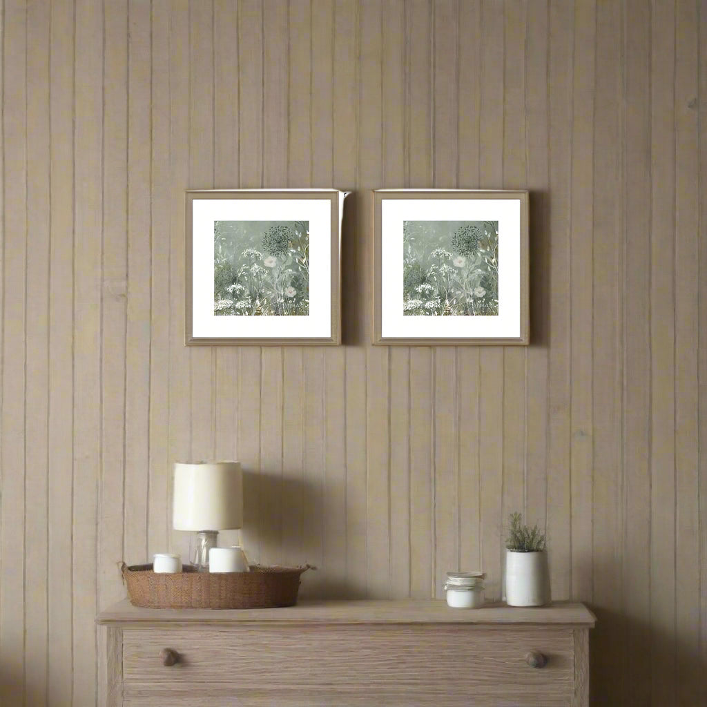 Artko 55cm 'Wild Sage Meadow II' Framed Print by Charlotte Oakley