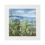 Artko 61cm Hand Finished 'Seaside Bloom I' Framed Print by Charlotte Oakley - Old Railway Line Garden Centre