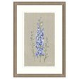 Artko 65cm 'Delphiniums' Framed Print by Nicola Jane Rowles - Old Railway Line Garden Centre