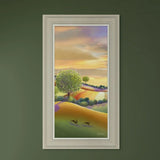 Artko 70cm Hand Finished 'The Golden Hour Detail I ' Framed Print by Catherine J Stephenson