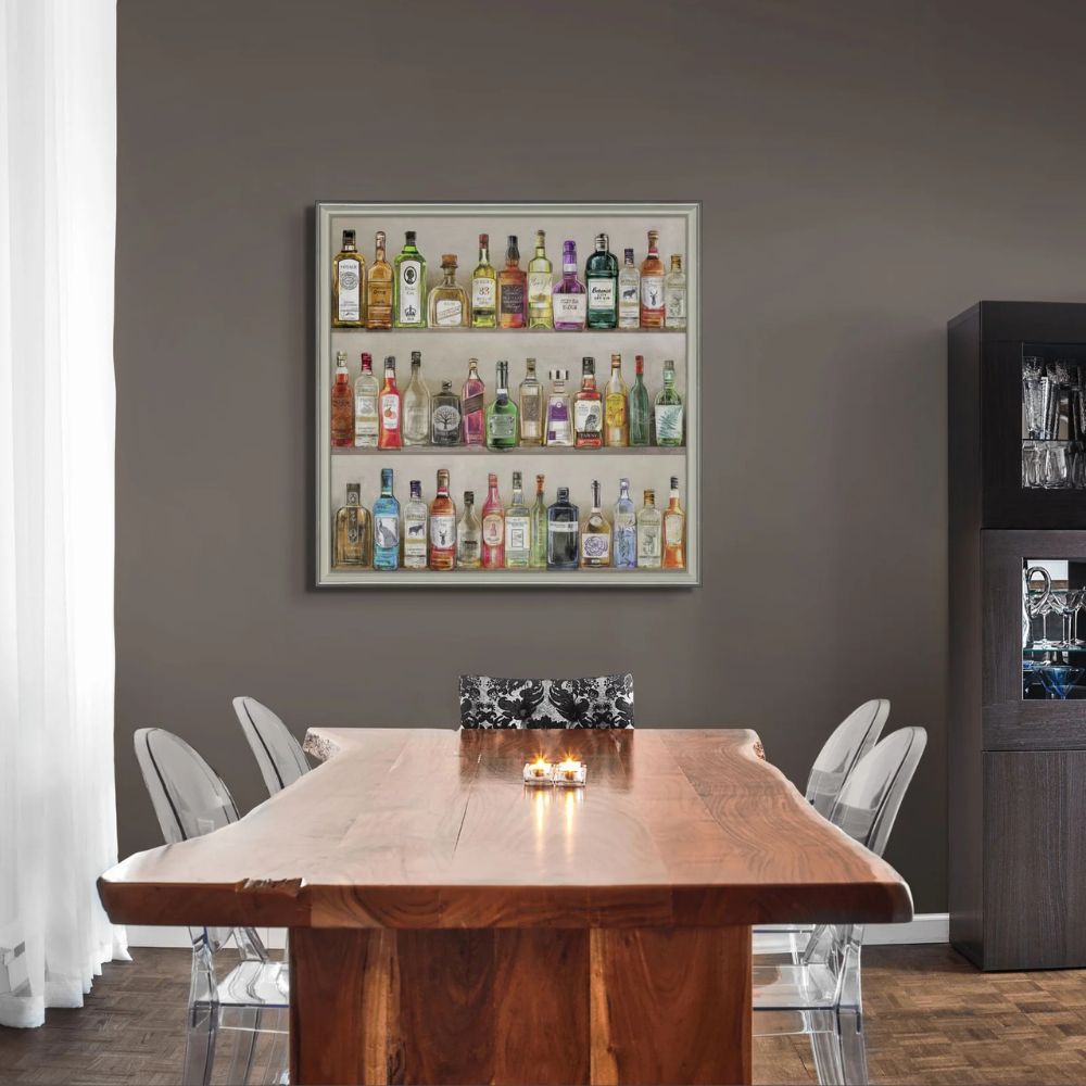 Artko 75cm 'The Bar PG' Framed Print by Charlotte Oakley