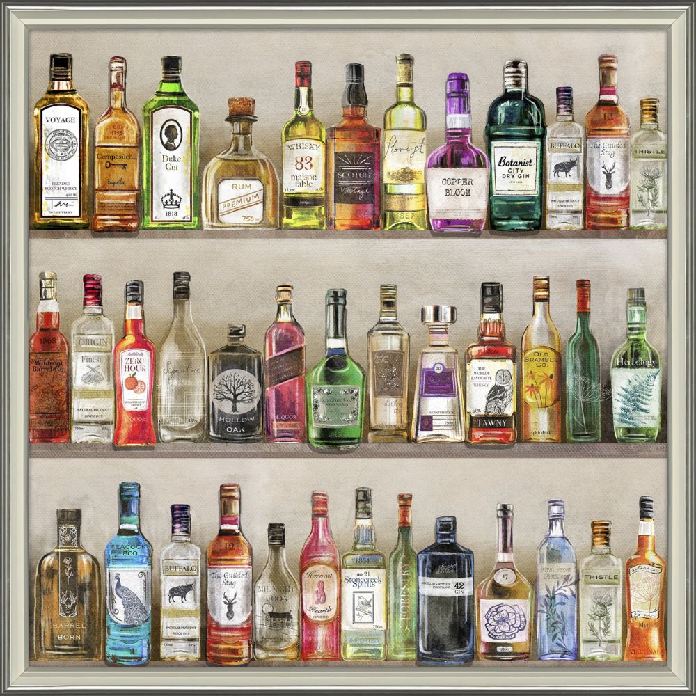 Artko 75cm 'The Bar PG' Framed Print by Charlotte Oakley