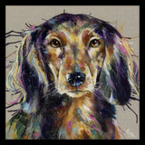 Artko 75cm 'Frankie The Dog' Canvas Print by Louise Luton