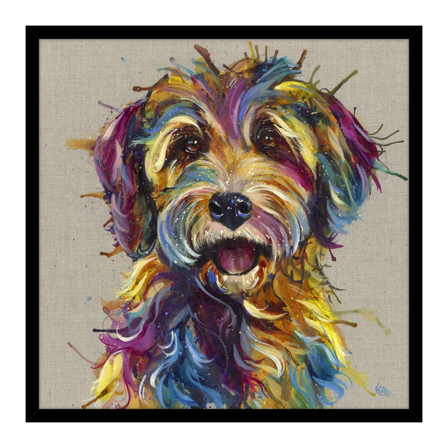 Artko 84.5cm Hand Finished 'Luna' Framed Print by Louise Luton - Old Railway Line Garden Centre