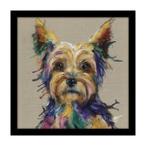 Artko 43.5cm Hand Finished 'Yorkie' Framed Print Louise Luton