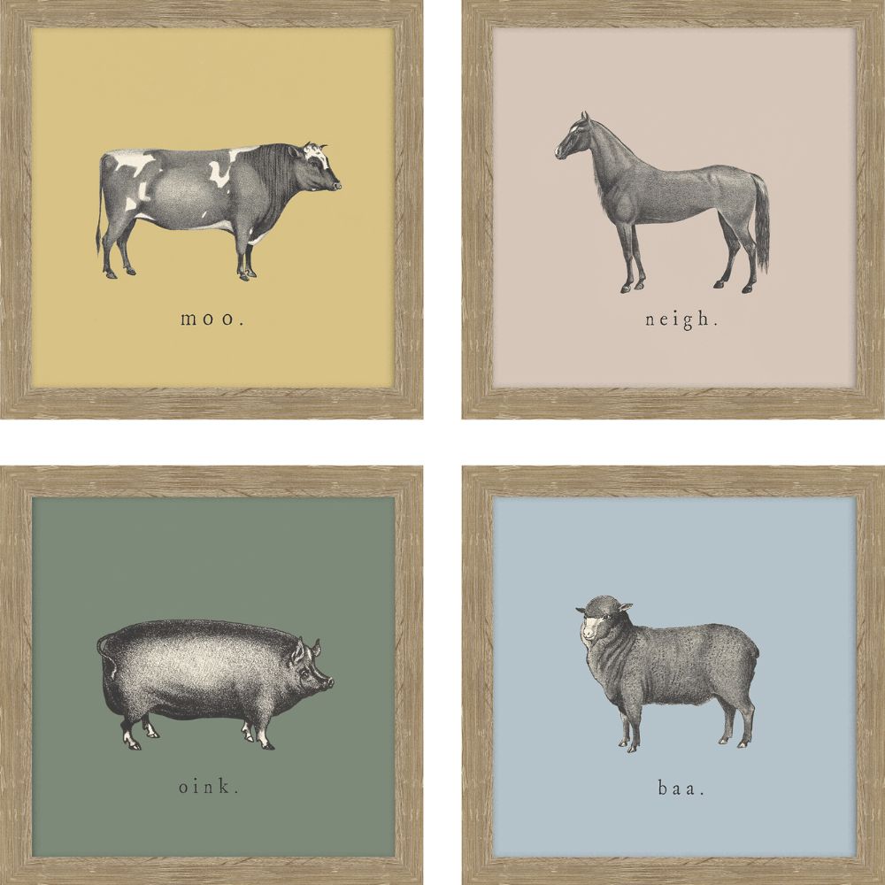 Artko On the Farm Set of 4