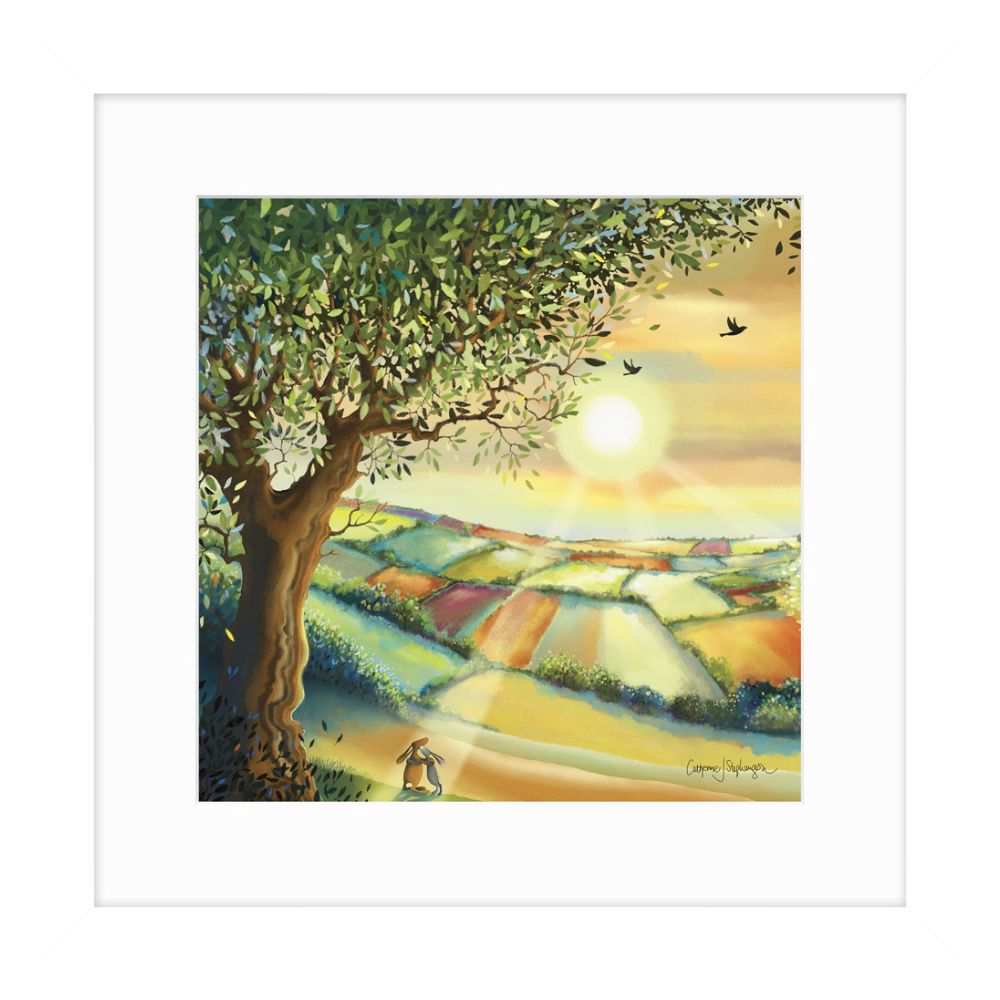 Artko 43.5cm 'Sunshine' Framed Print by Catherine J Stephenson