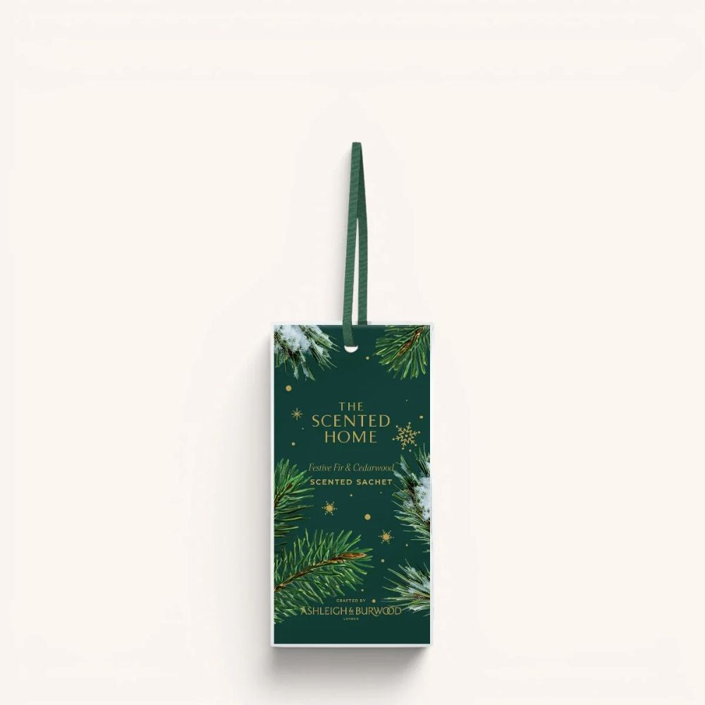 Ashleigh & Burwood Festive Fir & Cederwood Scented Sachet