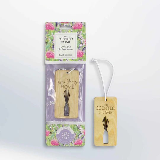 Ashleigh & Burwood Lavender & Bergamot Car Freshener - Old Railway Line Garden Centre