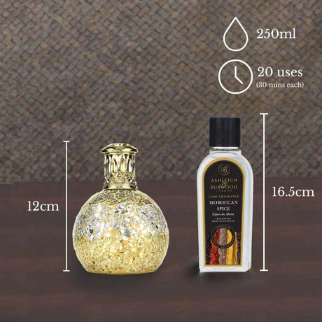 Ashleigh & Burwood Little Treasure & Moroccan Spice Fragrance Lamp Gift Set - Old Railway Line Garden Centre