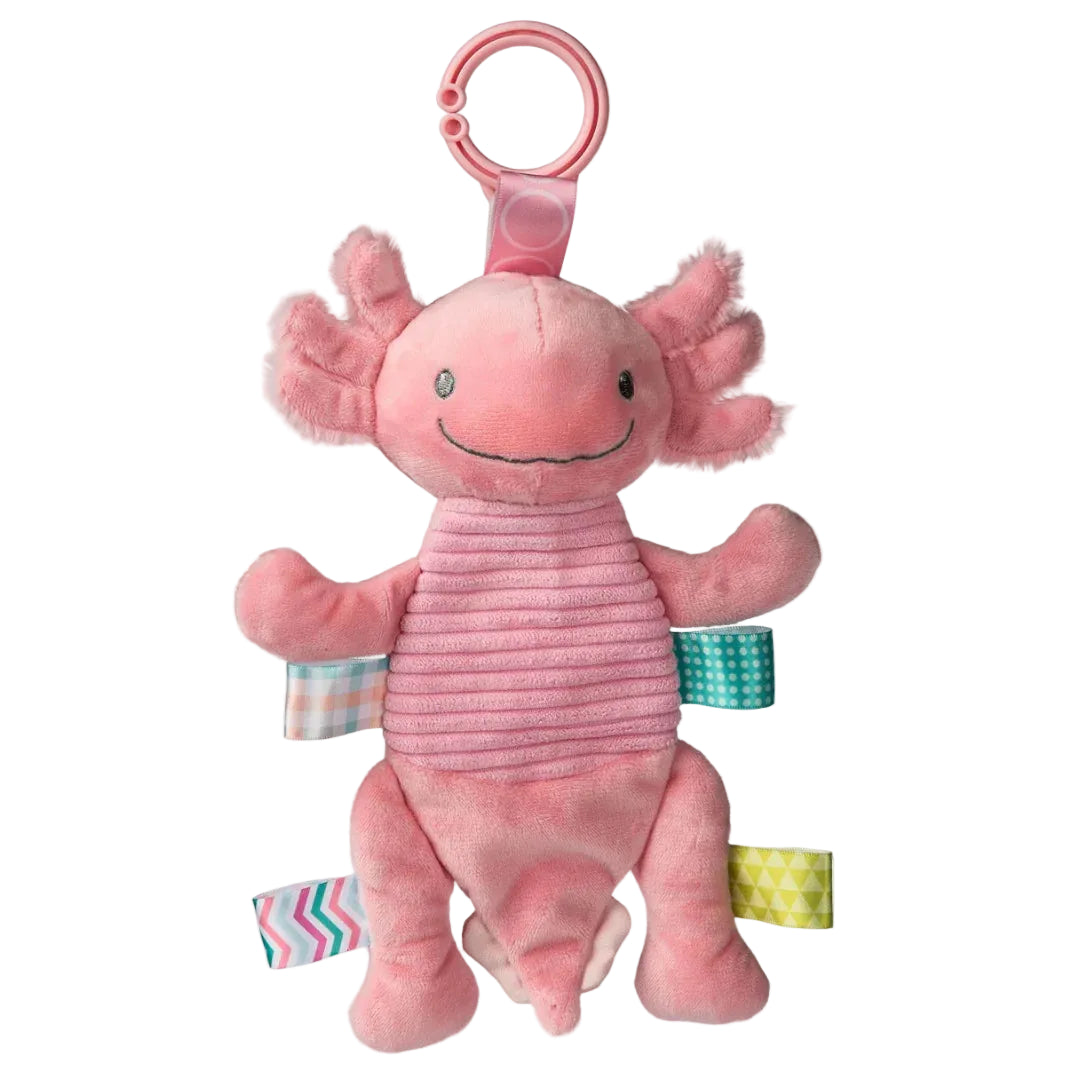 Aurora World 25cm Taggies Lizzy Axolotl Crinkie