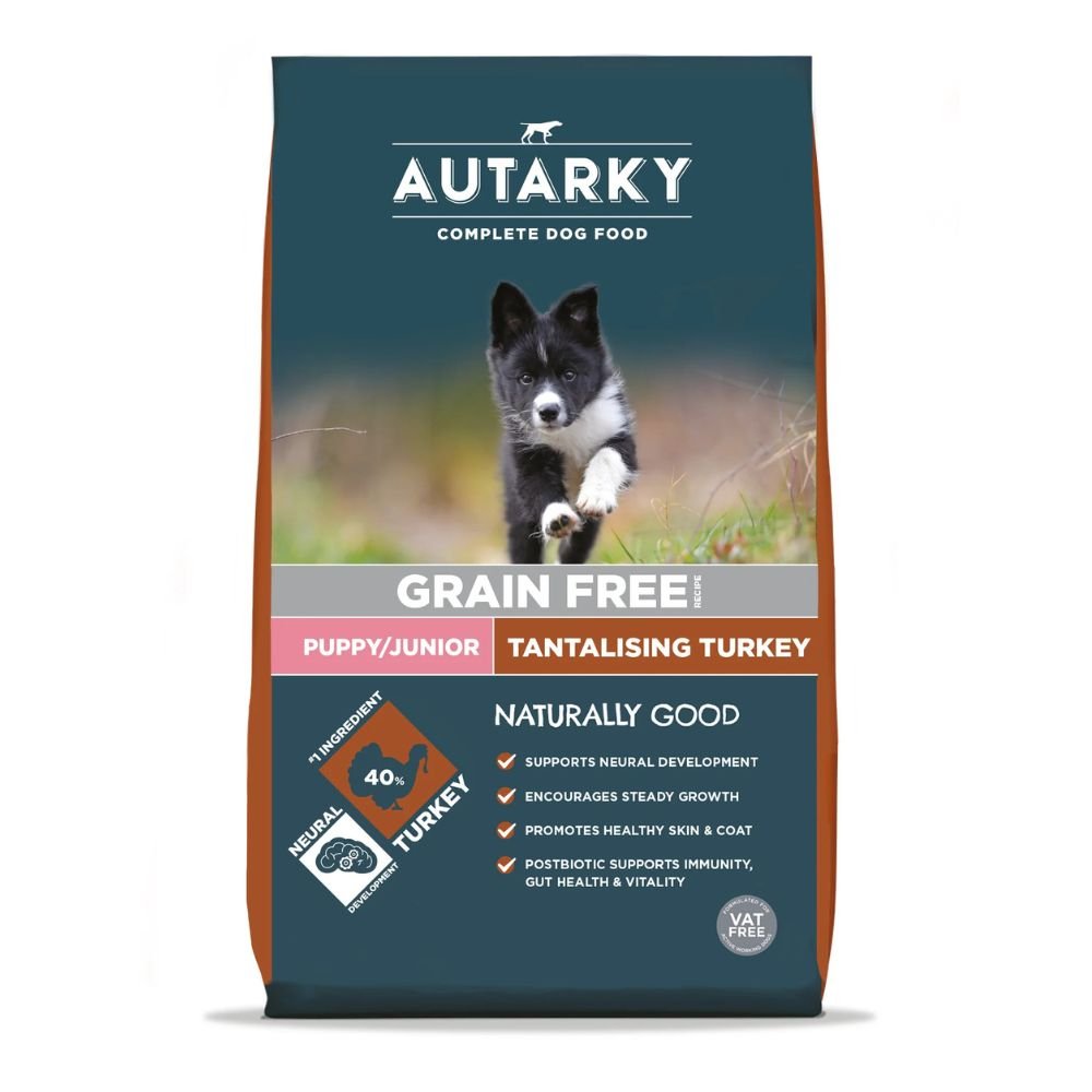 Autarky 2kg Grain Free Turkey Puppy Food - Old Railway Line Garden Centre