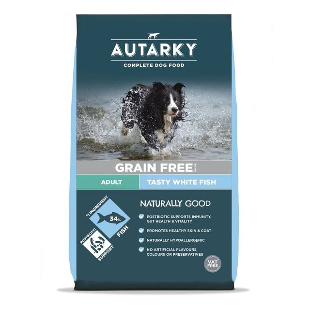 Autarky 2kg Grain Free White Fish Adult Dog Food - Old Railway Line Garden Centre