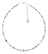 Carrie Elspeth Multicoloured Fusion Beaded Necklace