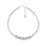 Carrie Elspeth Silver Dazzle Full Necklace
