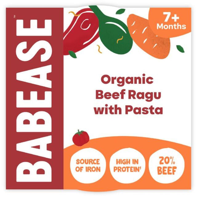 Babease Organic Beef Ragu Baby Food - Old Railway Line Garden Centre