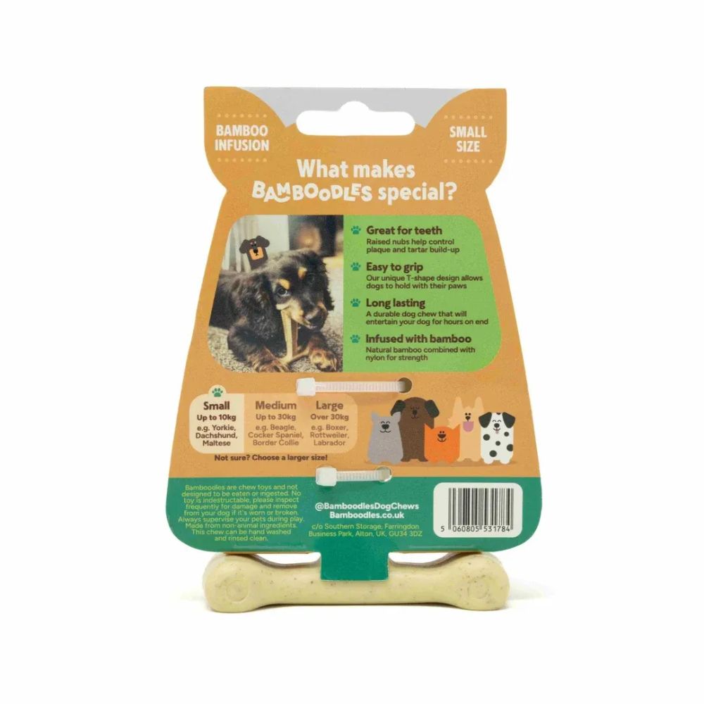 Bamboodles Large Cheese Dog Chew