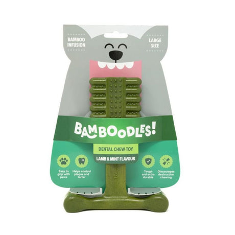 Bamboodles Large Lamb & Mint Dental Dog Chew - Old Railway Line Garden Centre
