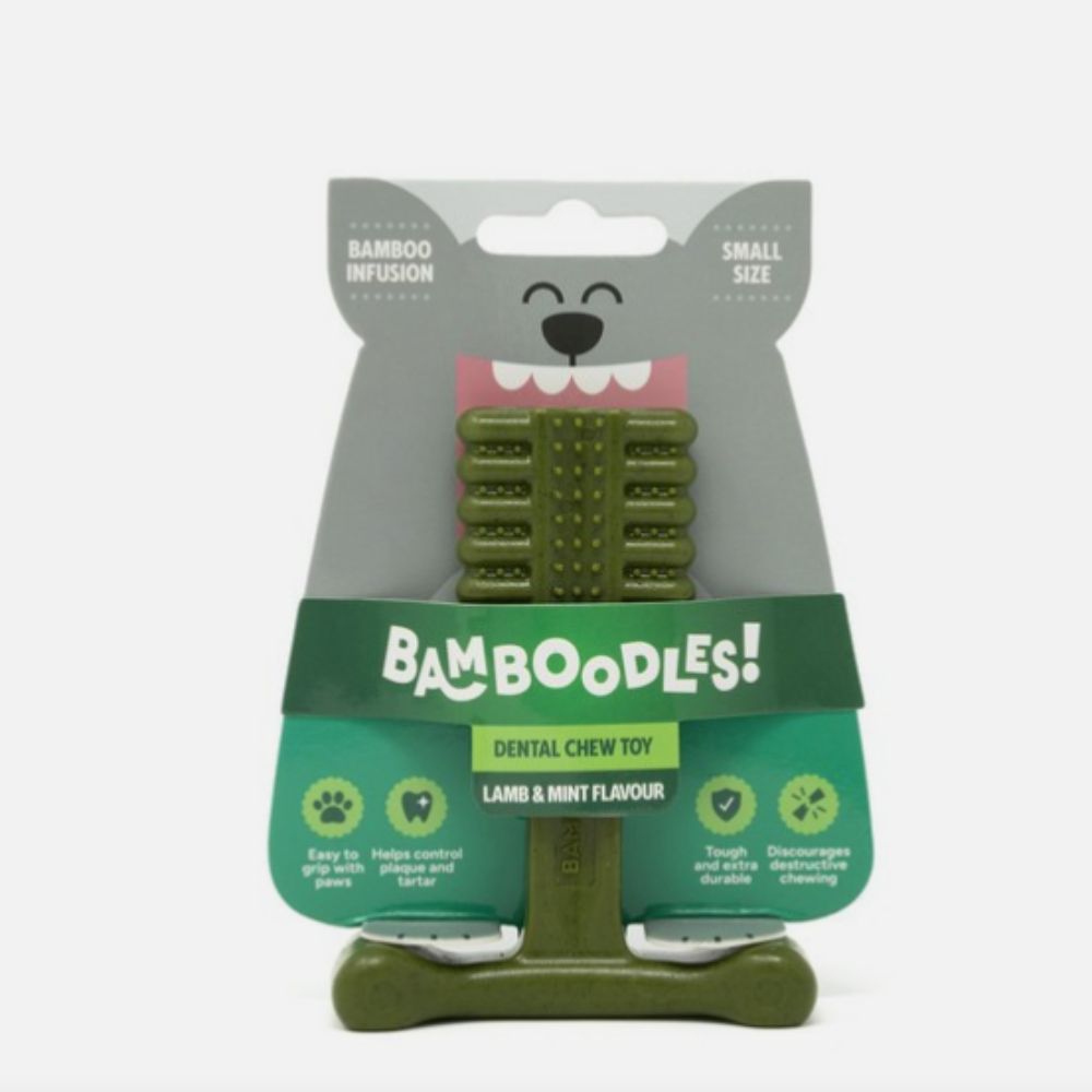 Bamboodles Small Lamb & Mint Dental Dog Chew