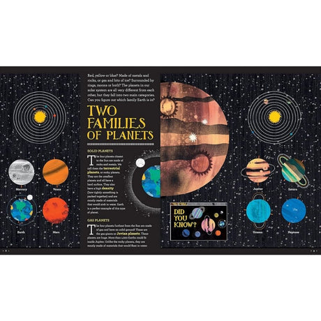 Barefoot Books Solar System Book by Anne Jankéliowitch