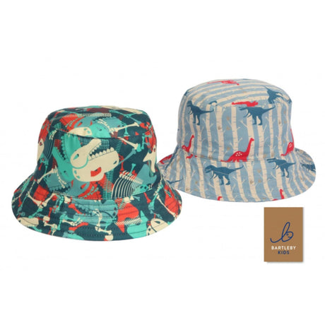 Bartleby Childs Dinosaur Bucket Hat (Choice of 2) - Old Railway Line Garden Centre