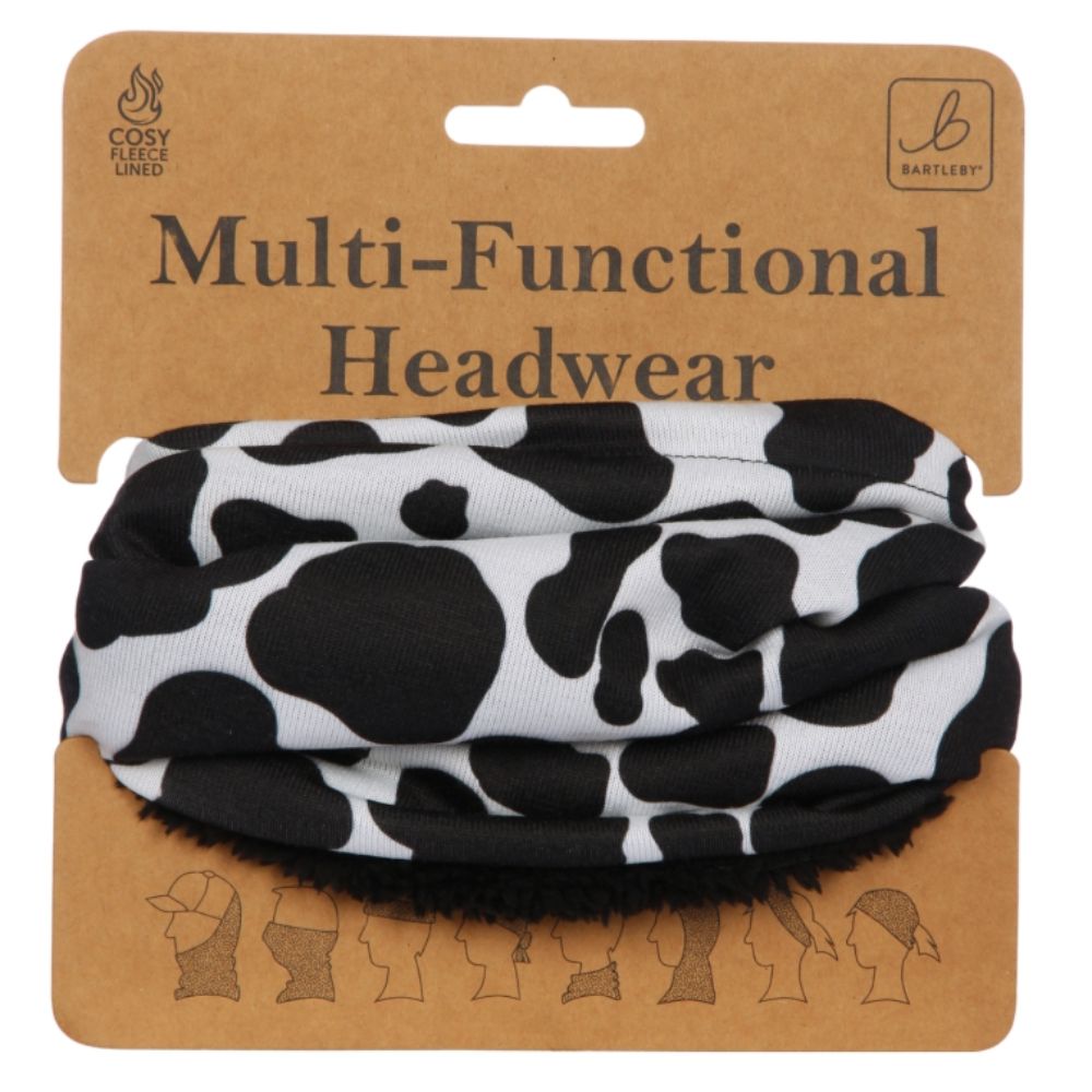 Bartleby Cow Print Neck Warmer