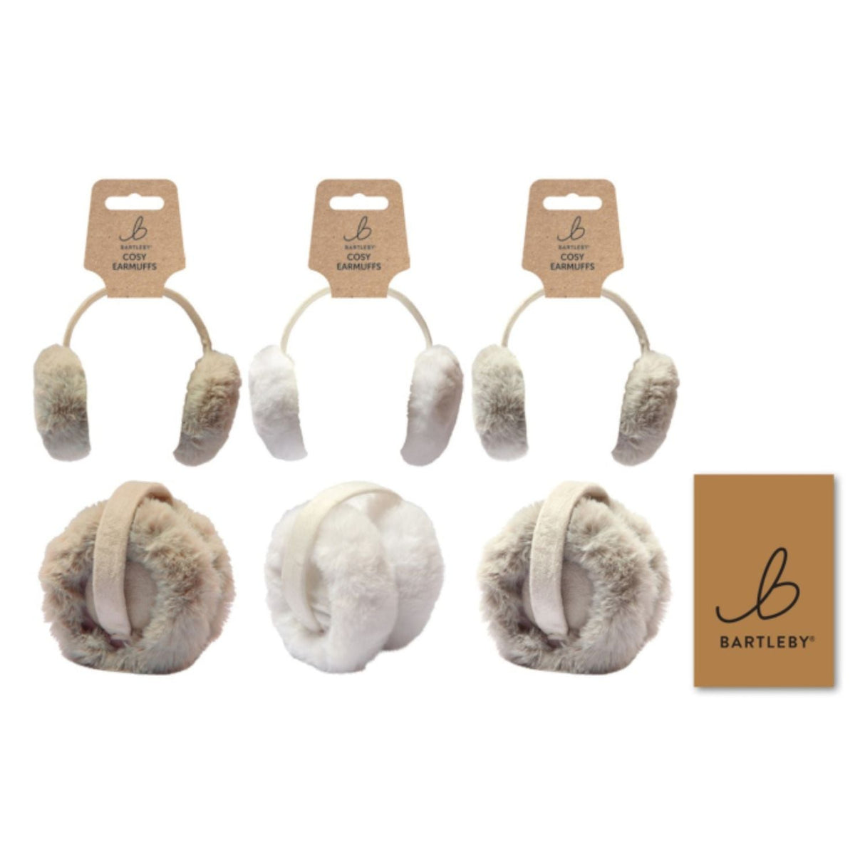 Bartleby Ladies Cosy Ear Muffs (Choice of 3) - Old Railway Line Garden Centre