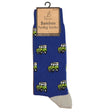 Bartleby Men's 4x4 Vehicle Funky Bamboo Socks - Size 6-11 - Old Railway Line Garden Centre