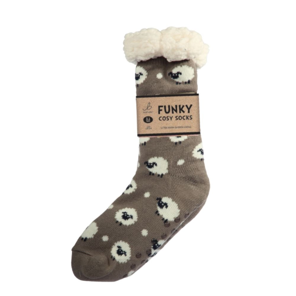 Bartleby Mens Sheep Sherpa Socks