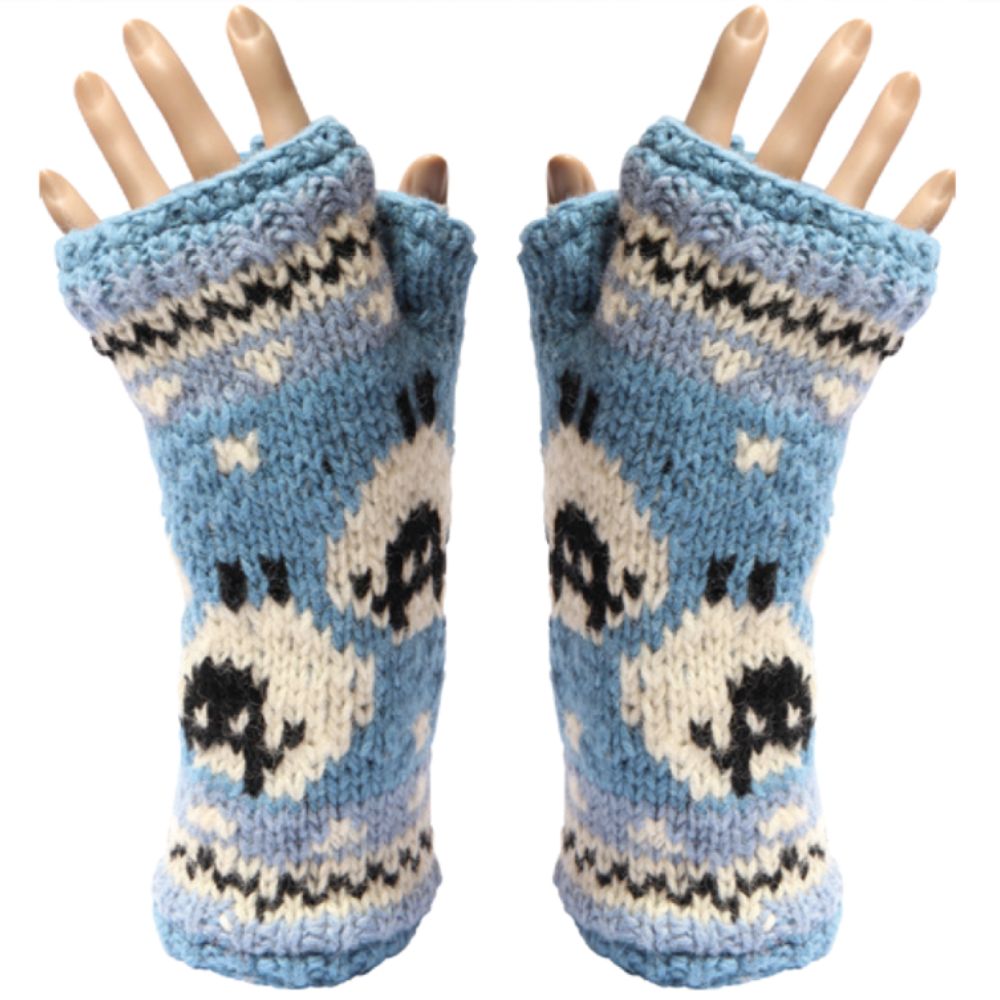 Bartleby Sheep Wool Tube Fingerless Gloves