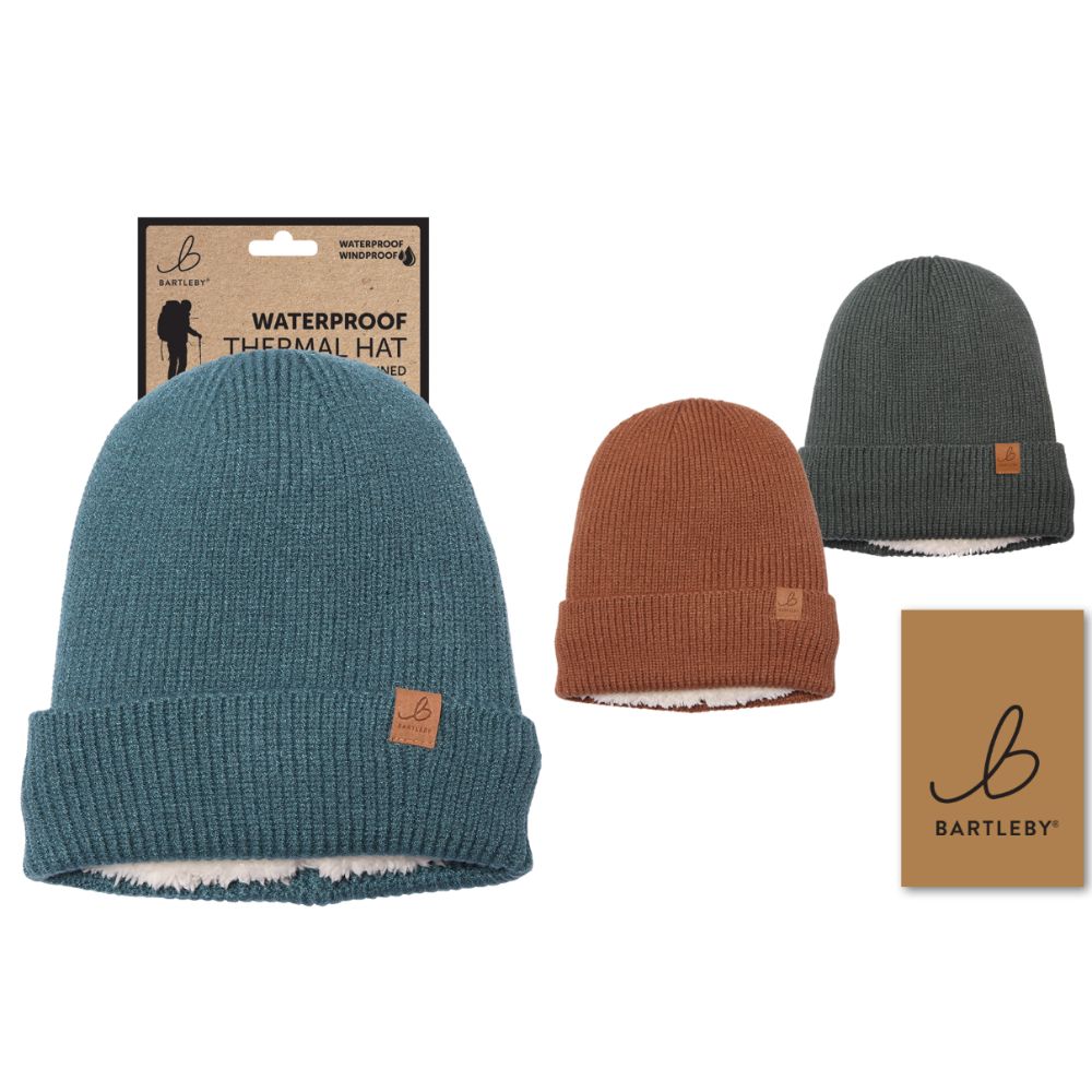 Bartleby Waterproof Thermal Hat (Choice of 3)