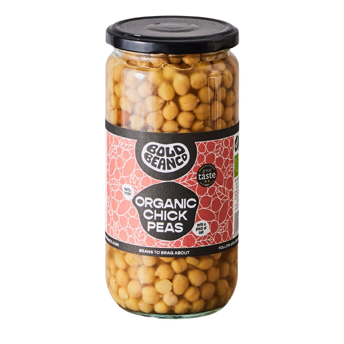 Bold Bean Co 700g Organic Chickpeas