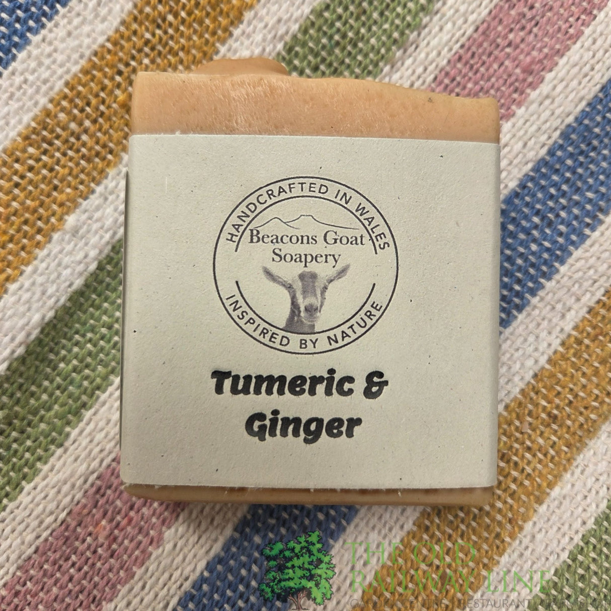 Beacons Goat Soapery Tumeric & Ginger Soap Bar - Old Railway Line Garden Centre