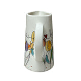 Belly Button Bauble 'Blodau' Daffodils & Tulips Large Jug