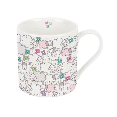 Belly Button Bone China Sheep Mug - Old Railway Line Garden Centre