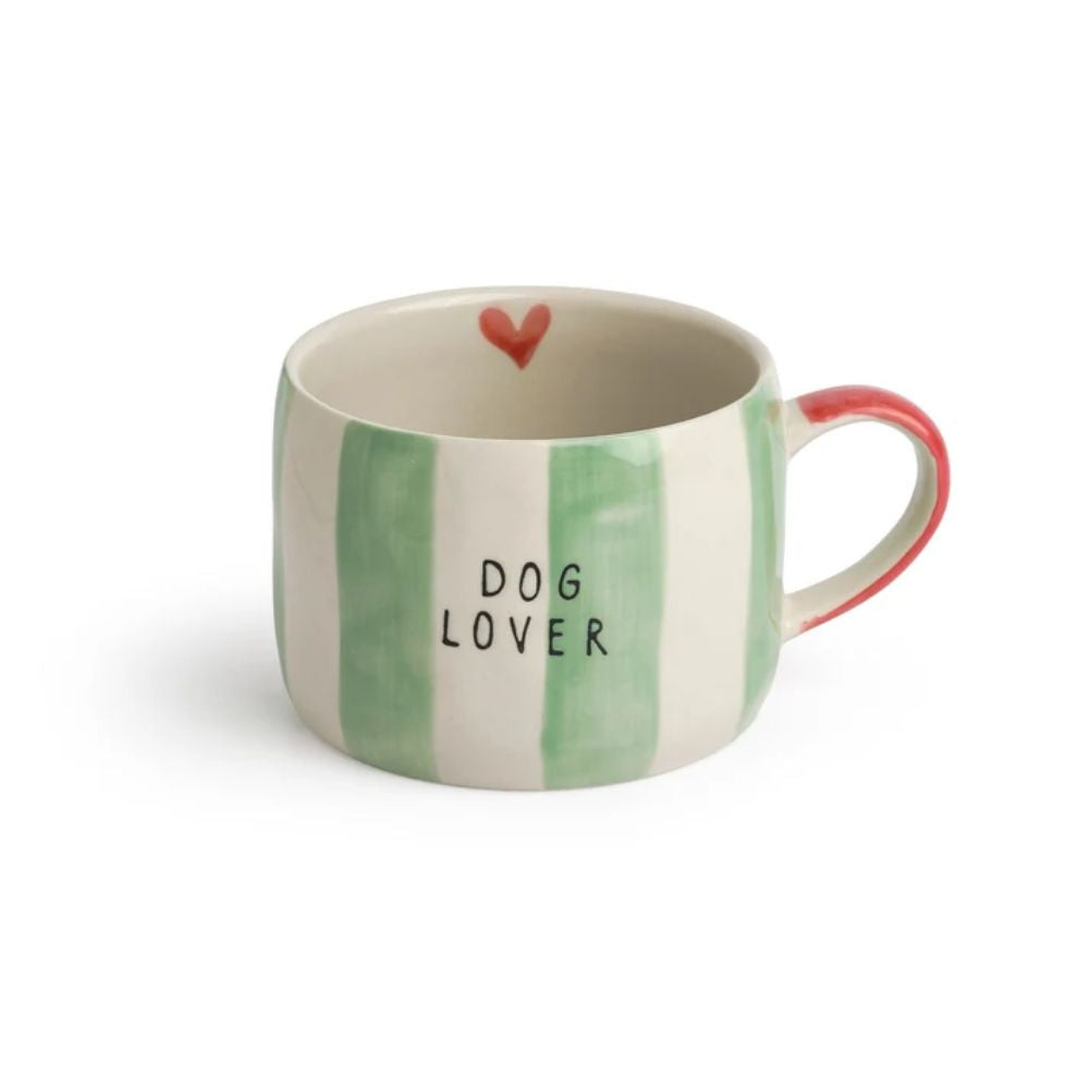 Belly Button Dog Lover Stoneware Mug