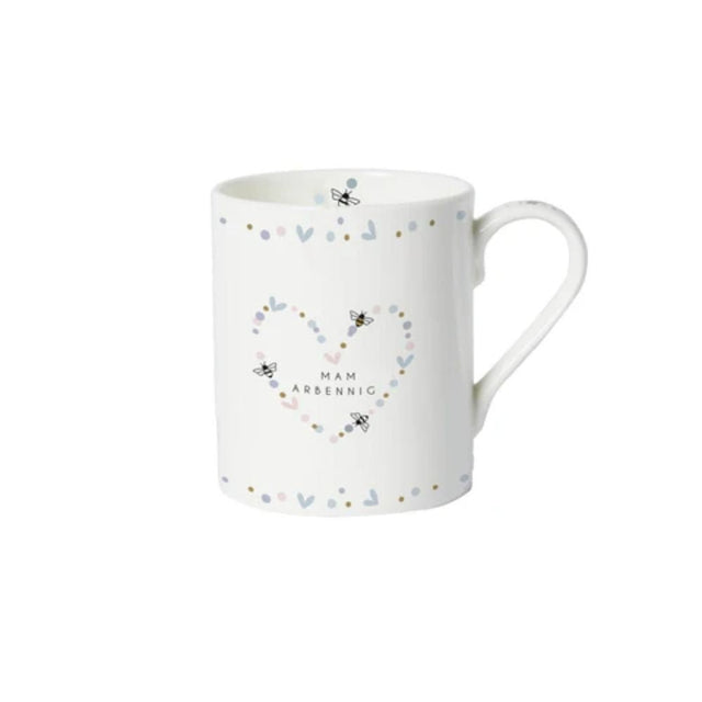 Belly Button 'Mam Arbennig' Fine Bone China Mug - Old Railway Line Garden Centre